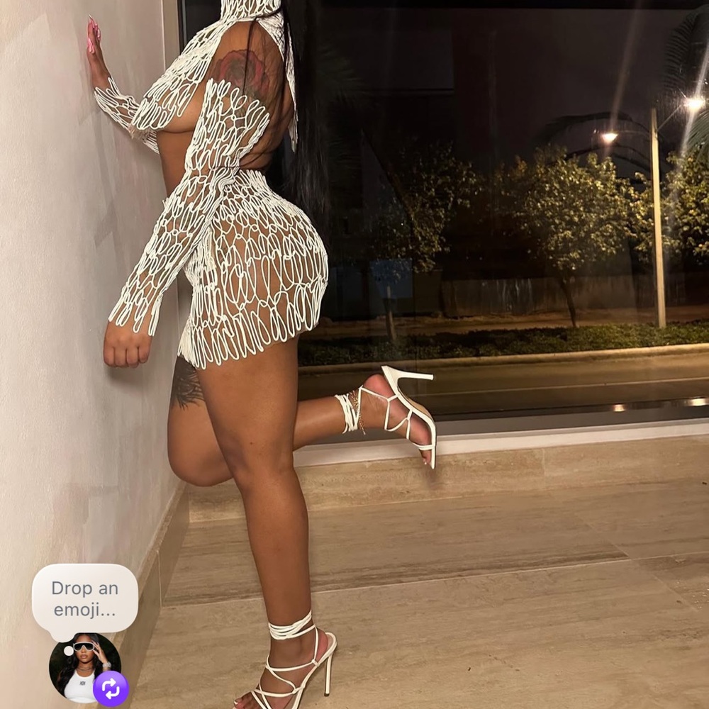 Kasia Ku 3 piece set sleeves skirt and bib